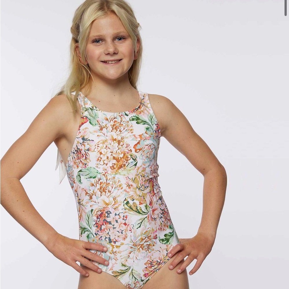 O’neill Arden Floral Tie Straps One Piece